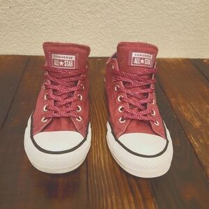 Maroon Converse